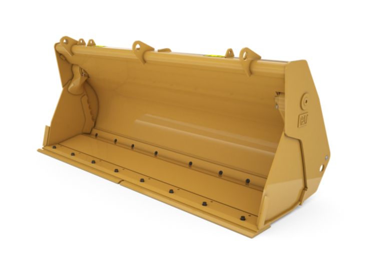 Buckets - Backhoe Front - 1.14 m3 (1.5 yd3), Single Tilt Pin On, Bolt-On Cutting Edge, Fork Brackets