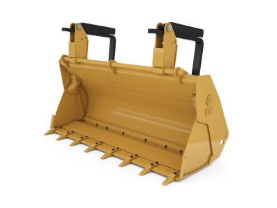 Godets - Avant de pelle chargeuse - 1,03 m3 (1,35 yd3), à claveter et à simple dévers, dents à boulonner, fourches