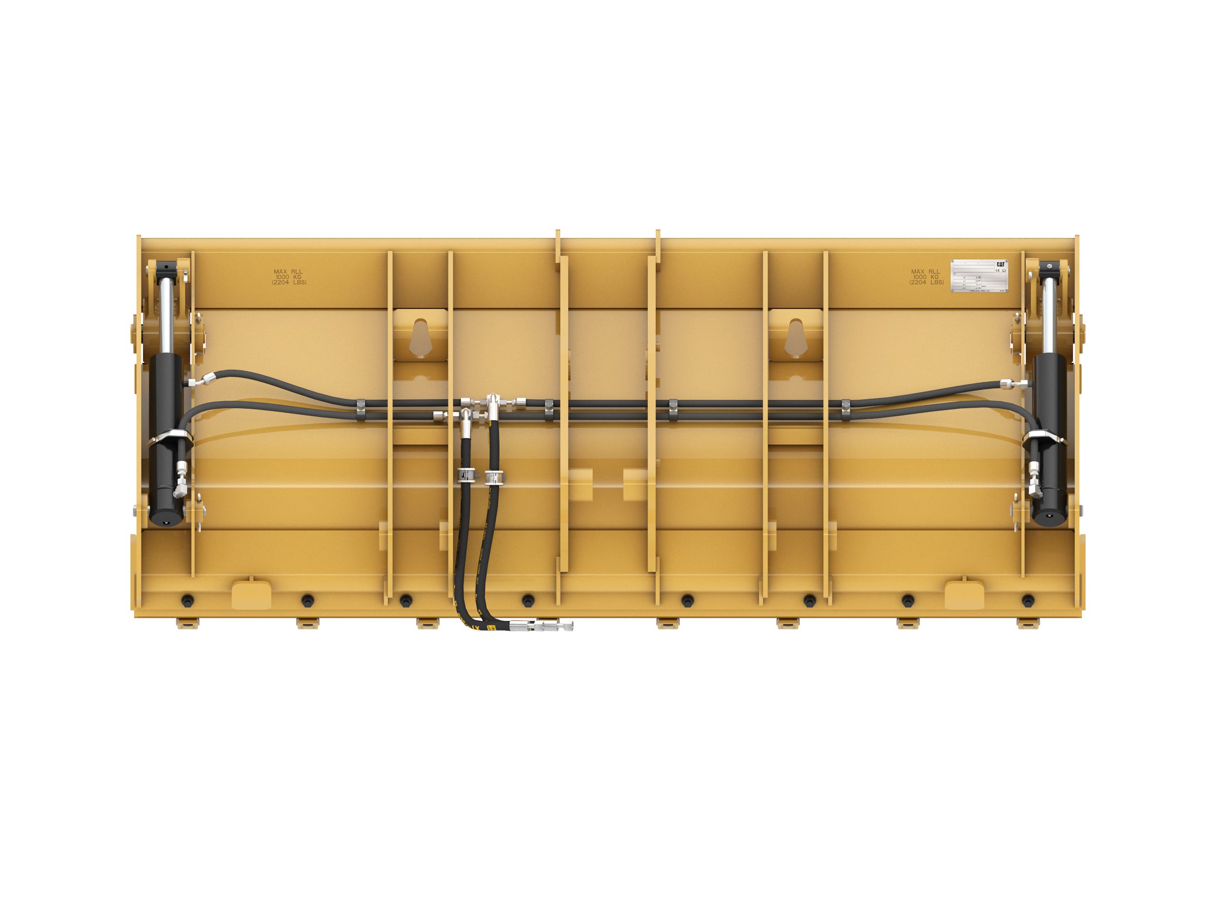 1.1 m3 (1.4 yd3) Pin On Multi-Purpose Bucket With Bolt-On Teeth