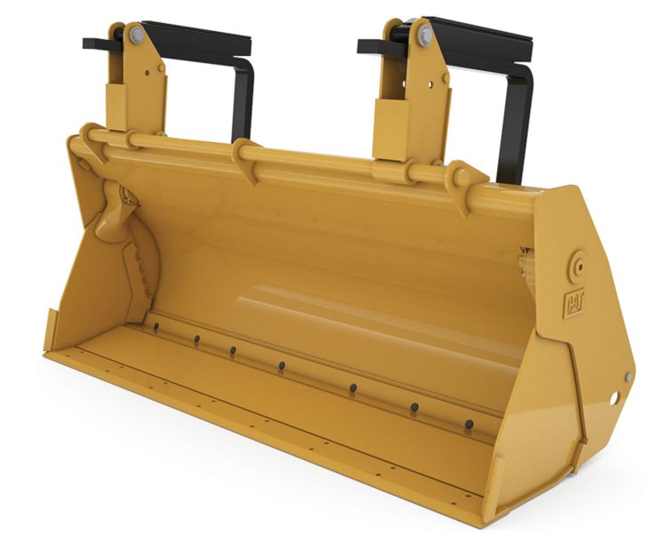 Buckets - Backhoe Front - 1.1 m3 (1.4 yd3), Single Tilt Pin On, Base Edge, Forks