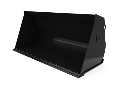 Buckets - Compact Wheel Loader - 1.2 m3 (1.6 yd3), Skid Steer Coupler, Bolt-On Cutting Edge