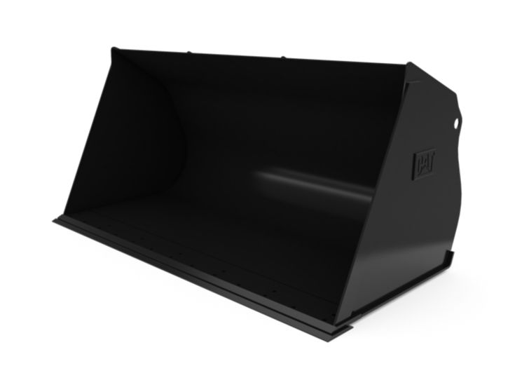 Godets - Chargeuse sur pneus compacte - 1,5 m3 (2,0 yd3), attache ISO, lame de coupe à boulonner