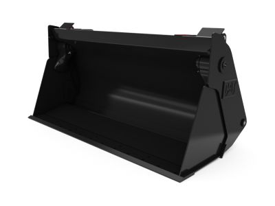 Buckets - Compact Wheel Loader - 0.6 m3 (0.8 yd3), Skid Steer Coupler, Base Edge