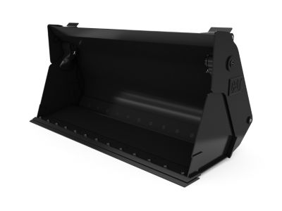 Buckets - Compact Wheel Loader - 0.8 m3 (1.0 yd3), HPL-V Coupler, Bolt-On Cutting Edge