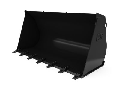 Buckets - Compact Wheel Loader - 0.9 m3 (1.2 yd3), HPL-V Coupler, Bolt-On Teeth