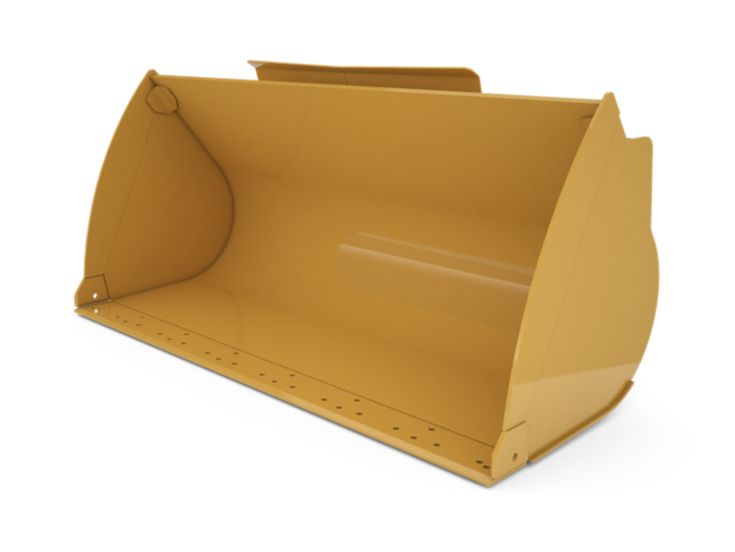 Buckets - Compact Wheel Loader - 1.7 m3 (2.2 yd3), Pin On, Base Edge