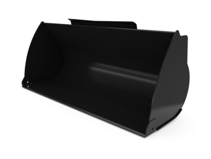 Buckets - Compact Wheel Loader - 1.4 m3 (1.8 yd3), HPL-ISO Coupler, Base Edge