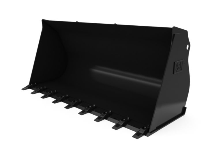 Godets - Chargeuse sur pneus compacte - 1,0 m3 (1,3 yd3), attache type chargeur compact rigide, dents à boulonner