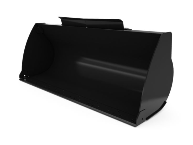 Buckets - Compact Wheel Loader - 1.2 m3 (1.6 yd3), HPL-ISO Coupler, Base Edge