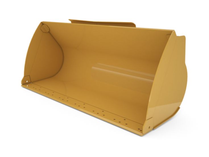 Buckets - Compact Wheel Loader - 1.5 m3 (1.9 yd3), Pin On, Base Edge