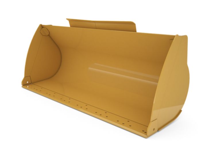 Buckets - Compact Wheel Loader - 1.3 m3 (1.7 yd3), Pin On, Base Edge