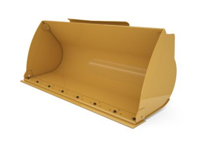 Buckets - Compact Wheel Loader - 1.6 m3 (2.0 yd3), Pin On, Bolt-On Cutting Edge