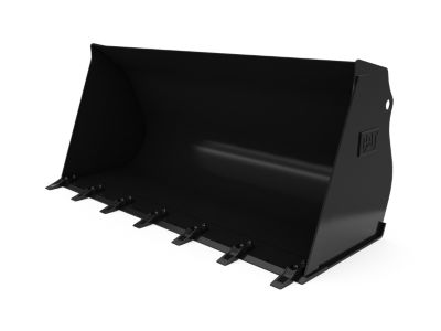 Buckets - Compact Wheel Loader - 1.1 m3 (1.4 yd3), HPL-V Coupler, Bolt-On Teeth