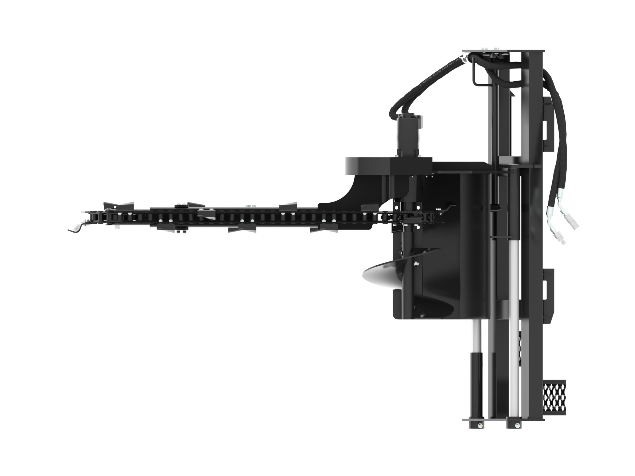 T112 Manual Trencher with standard teeth