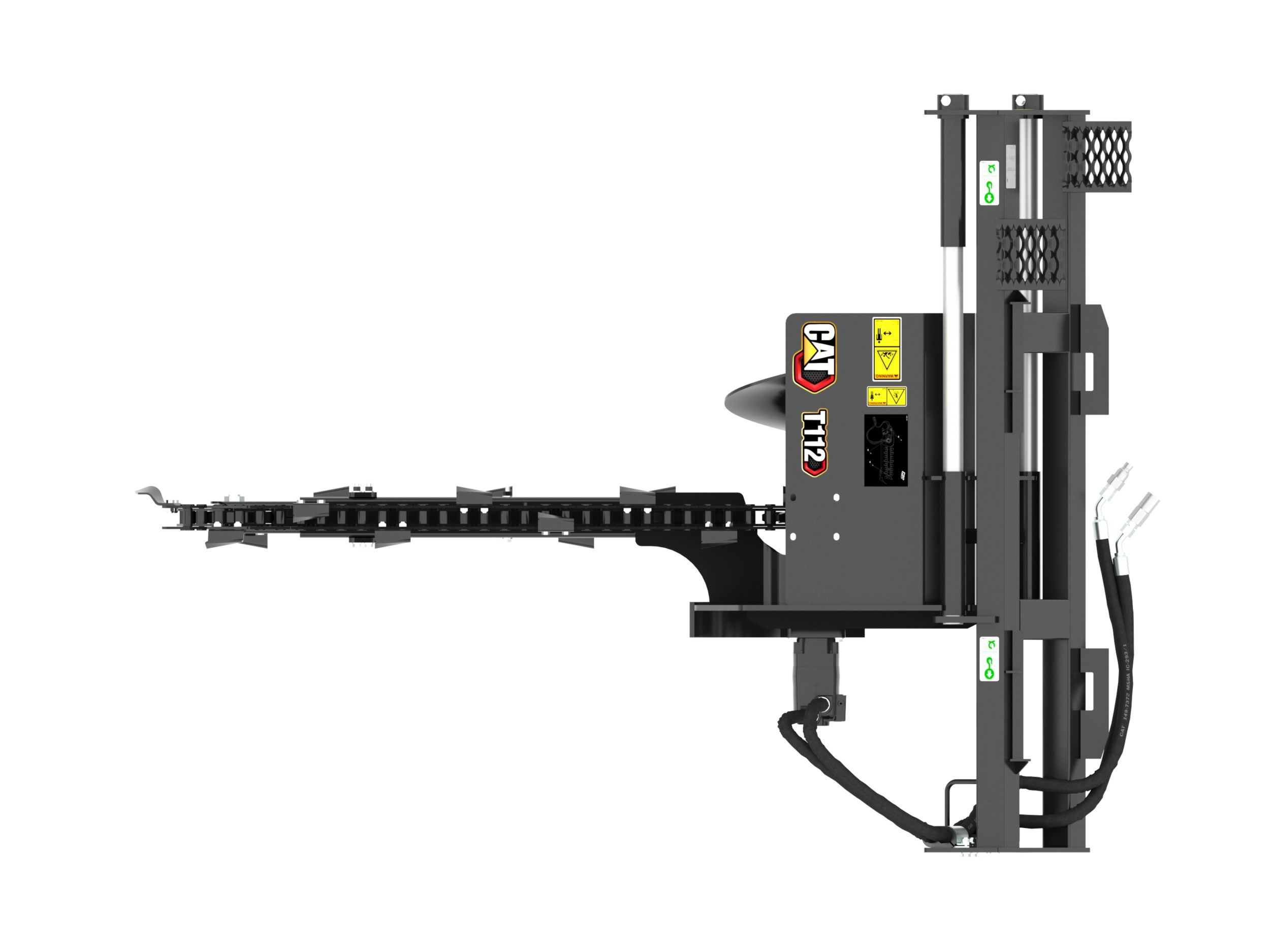 T112 Manual Trencher with standard teeth