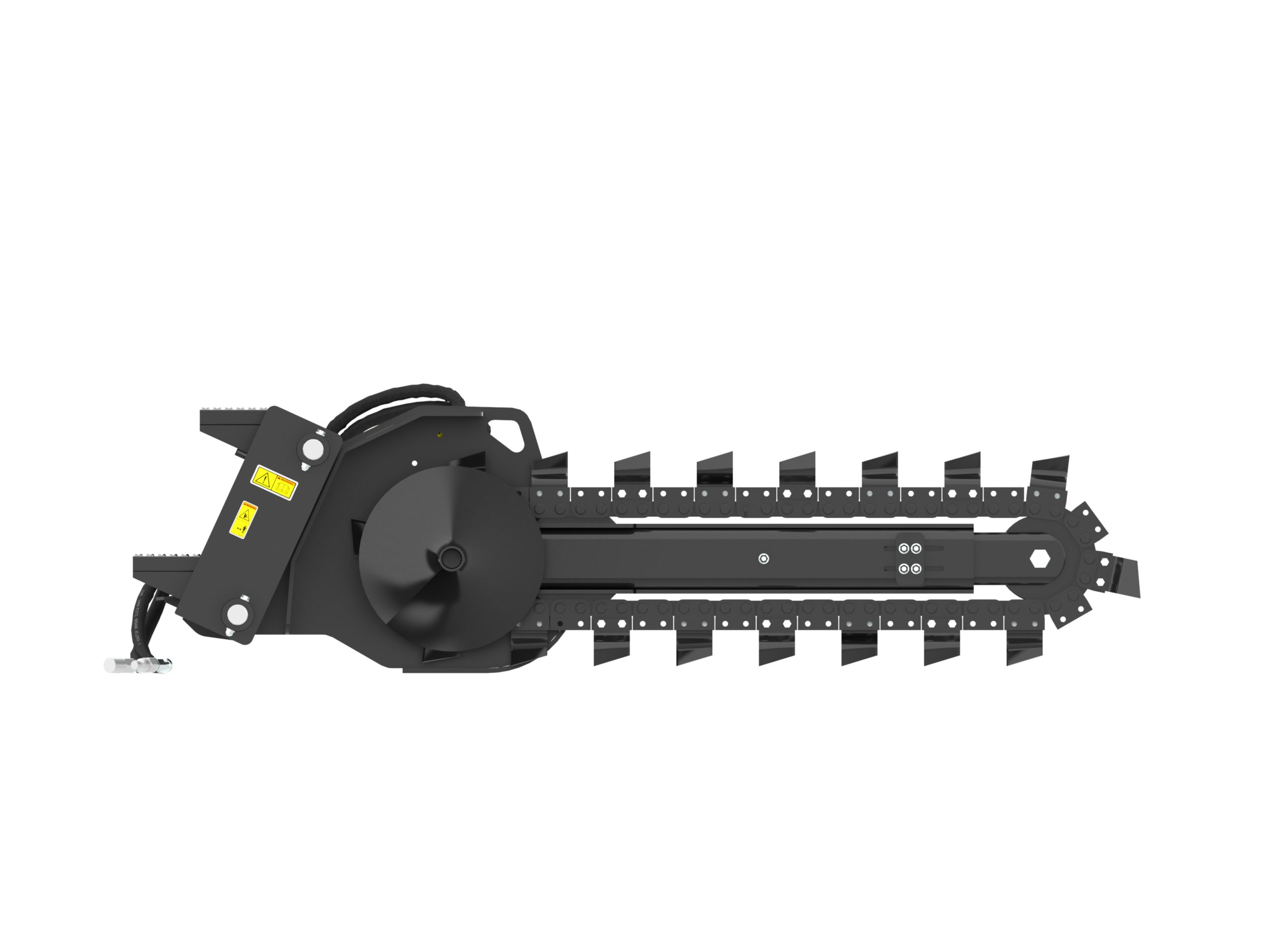 T112 Manual Trencher with standard teeth