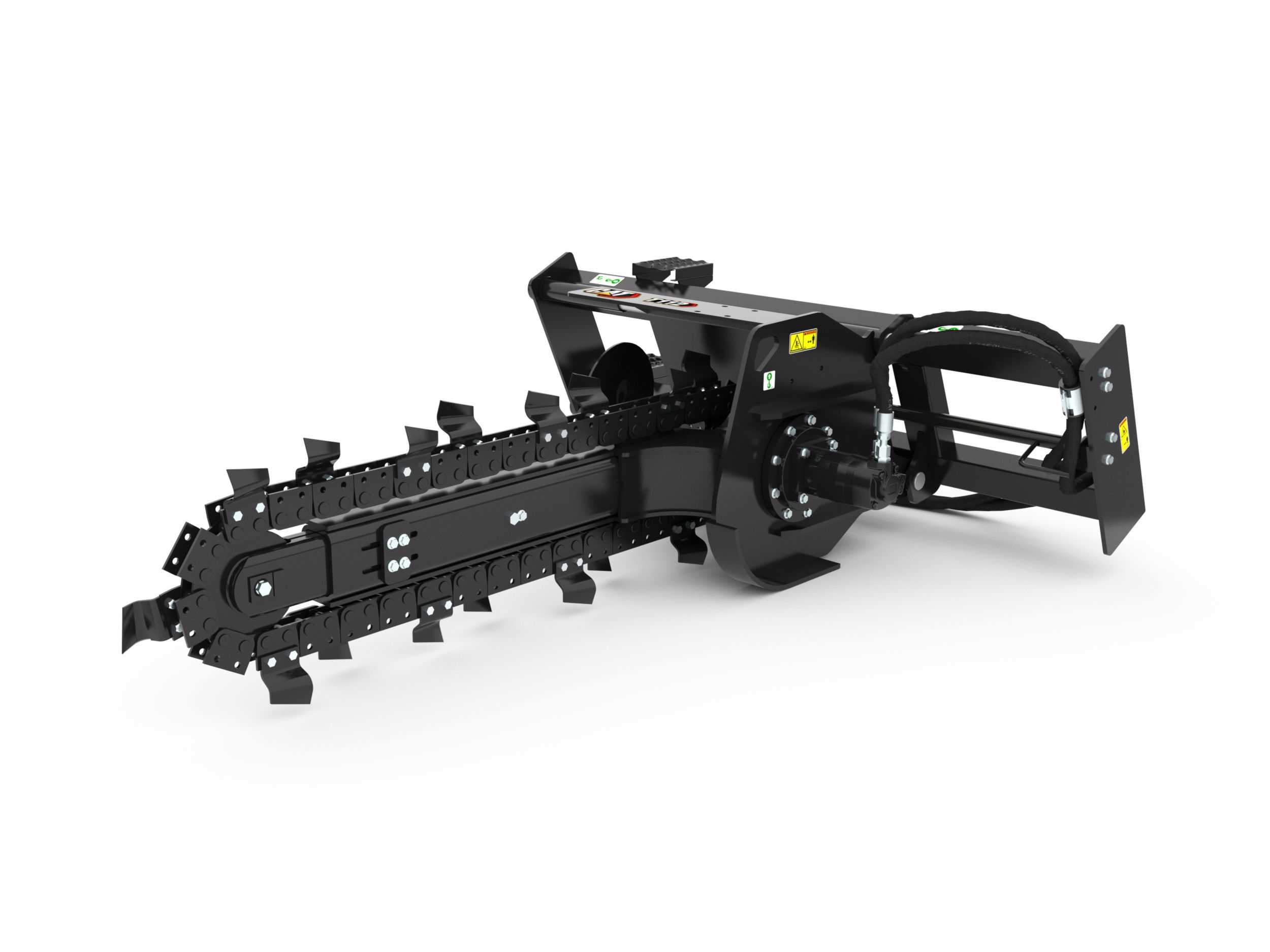 T112 Manual Trencher with standard teeth