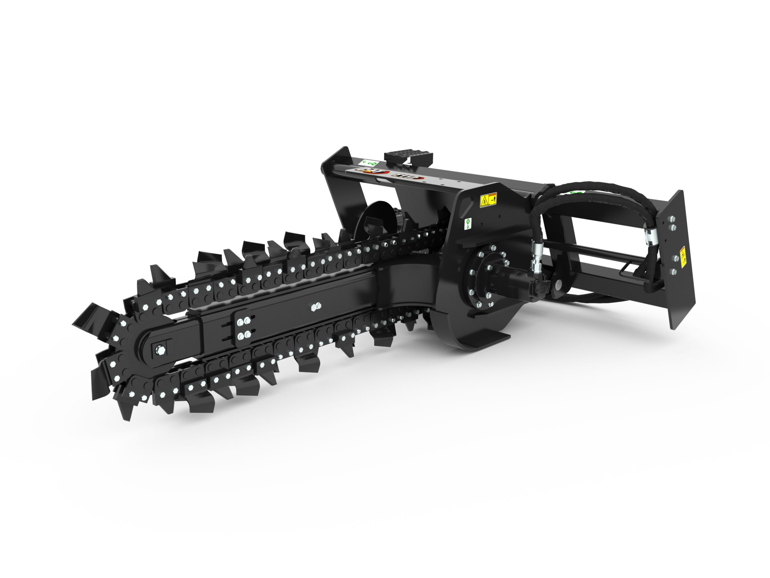 T112 Manual Trencher with combo teeth