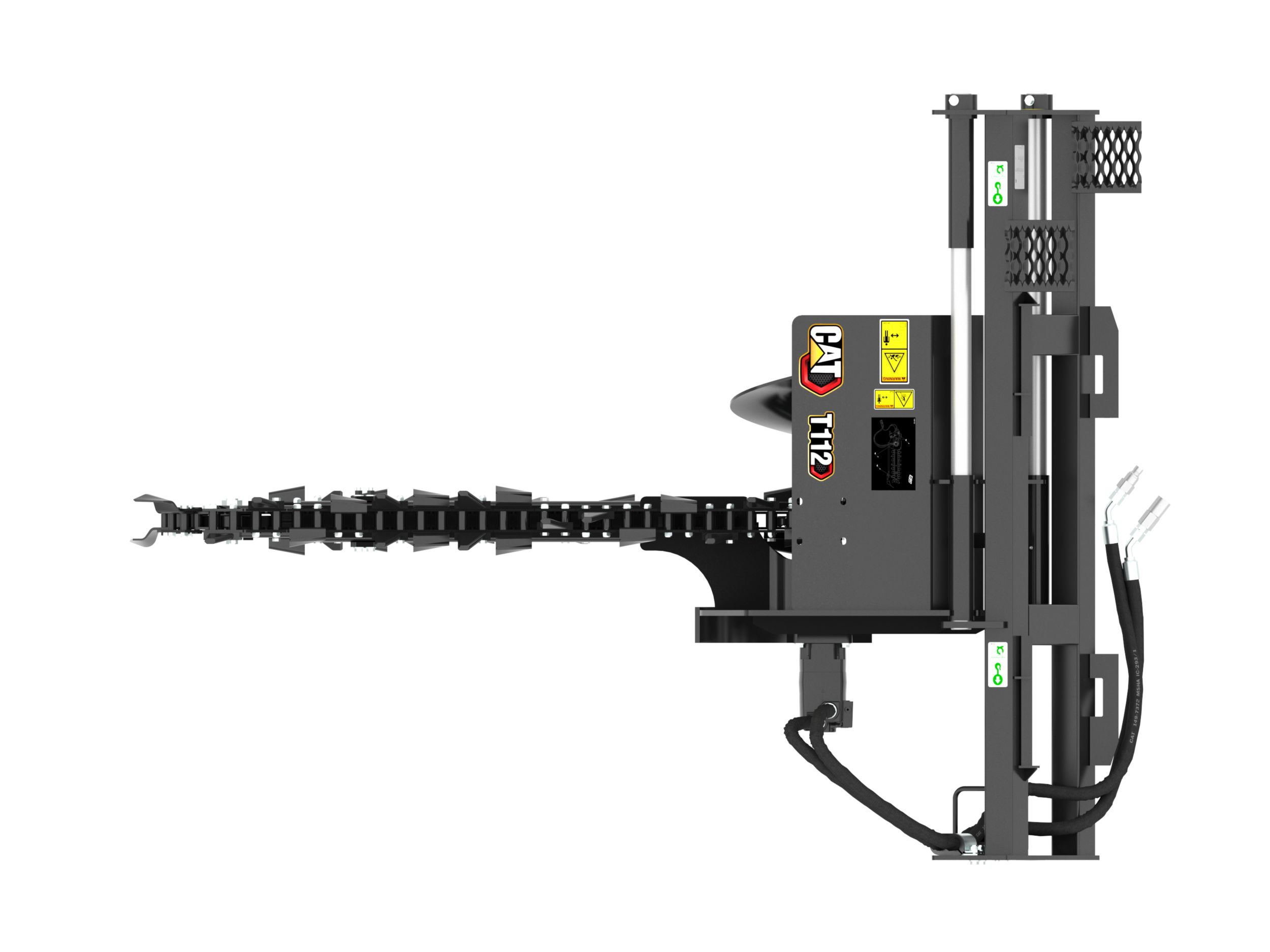 T112 Manual Trencher with combo teeth