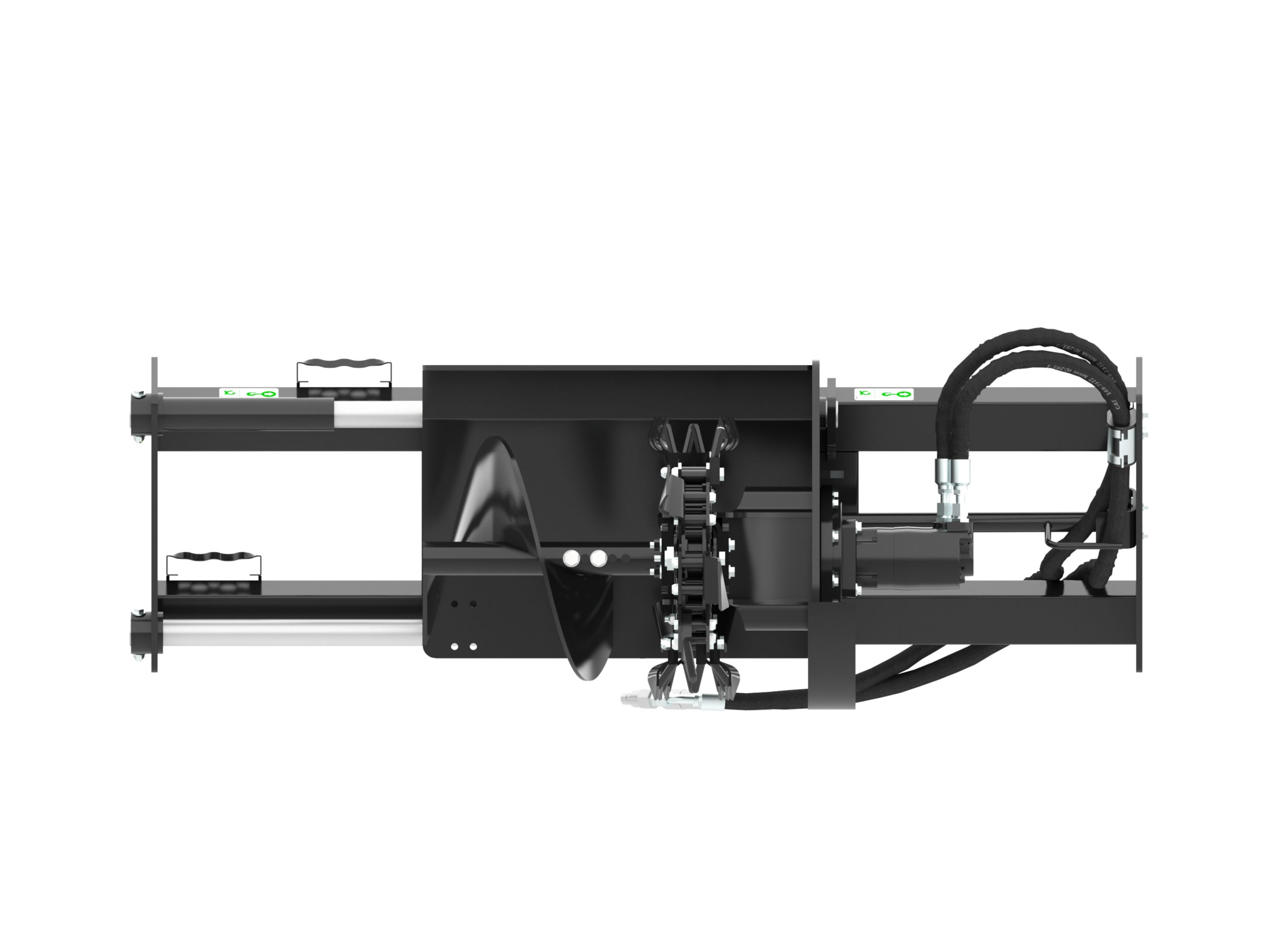 T112 Manual Trencher with combo teeth