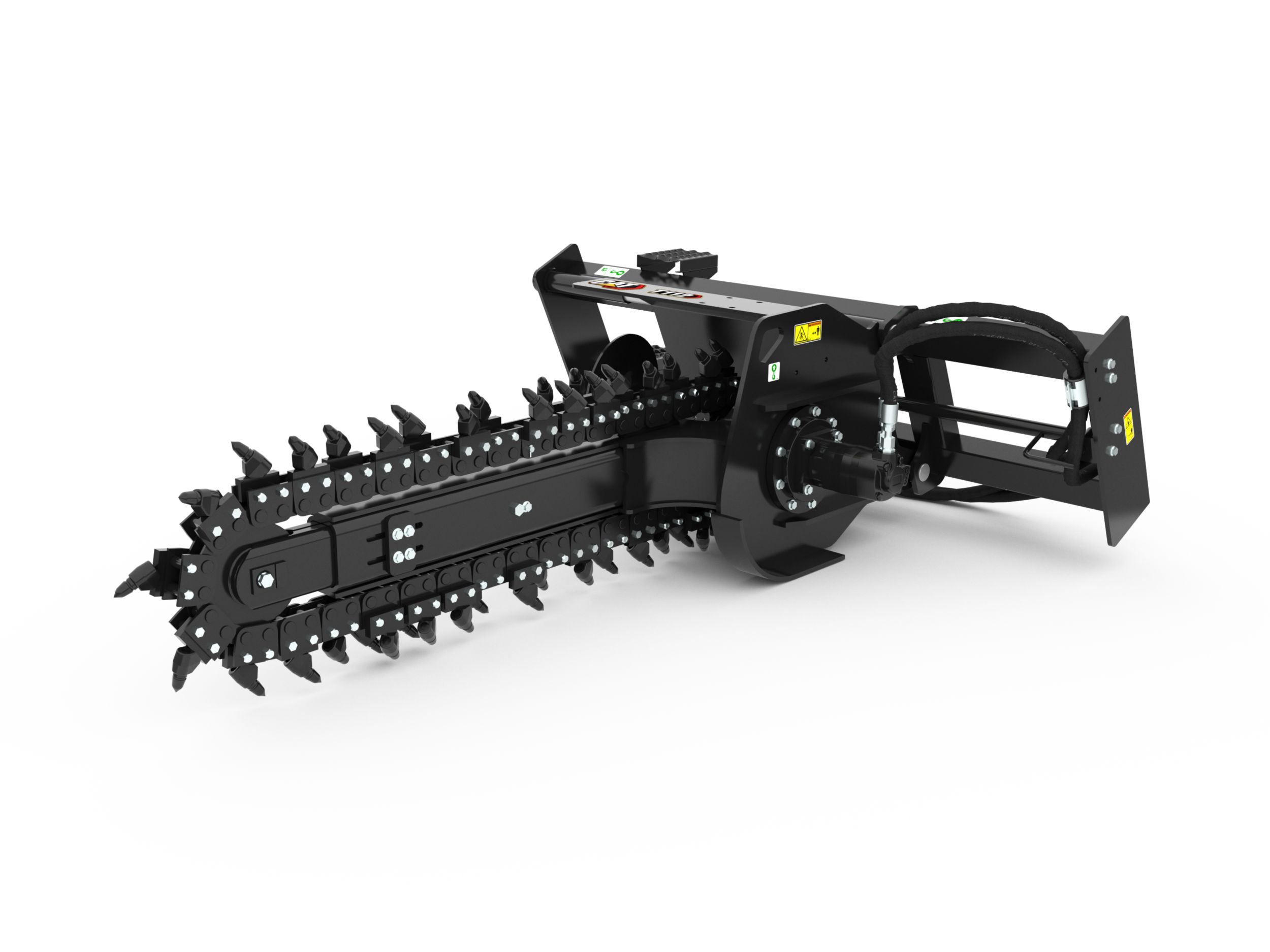 T112 Manual Trencher with rockfrost teeth