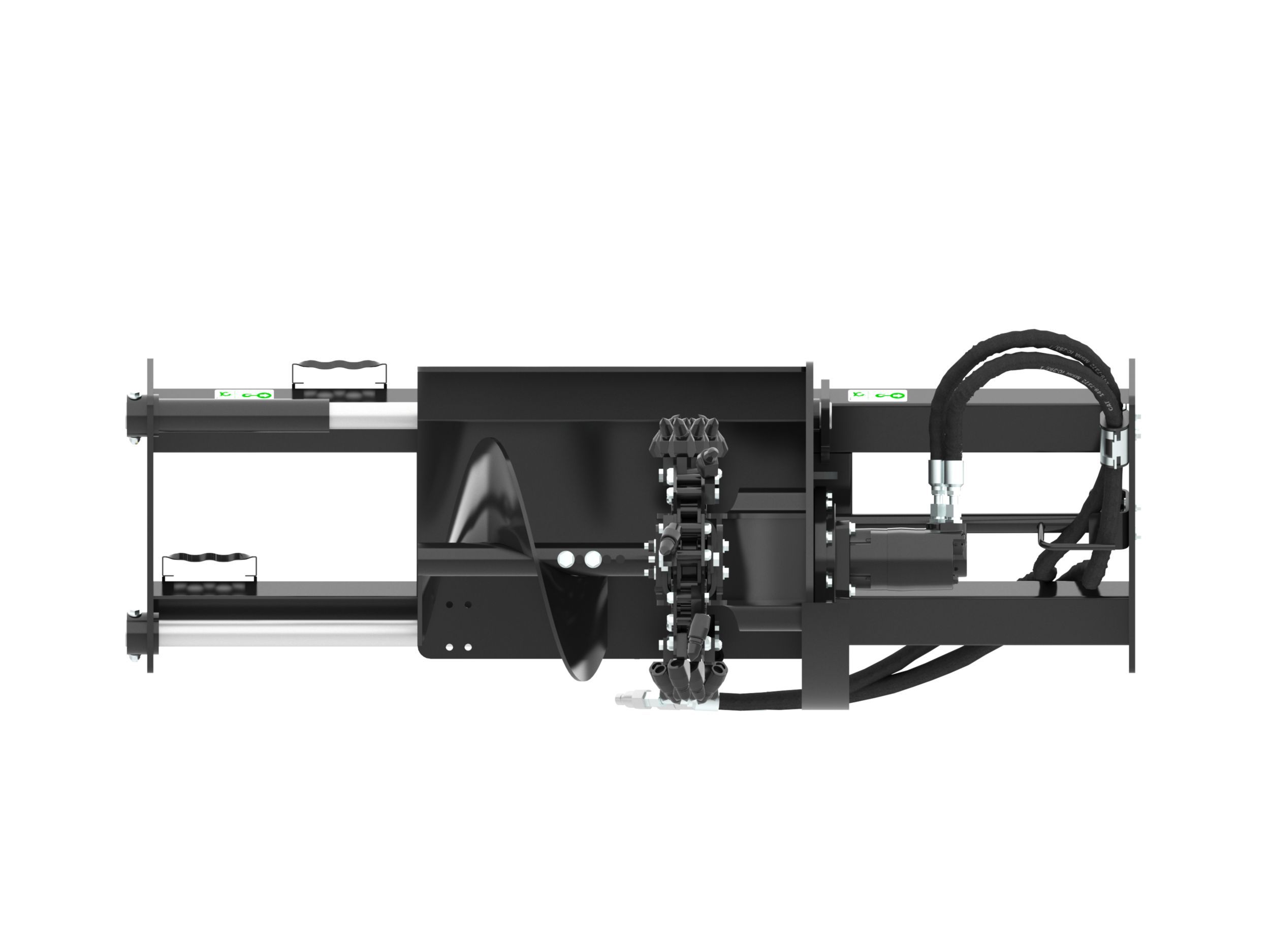 T112 Manual Trencher with rockfrost teeth