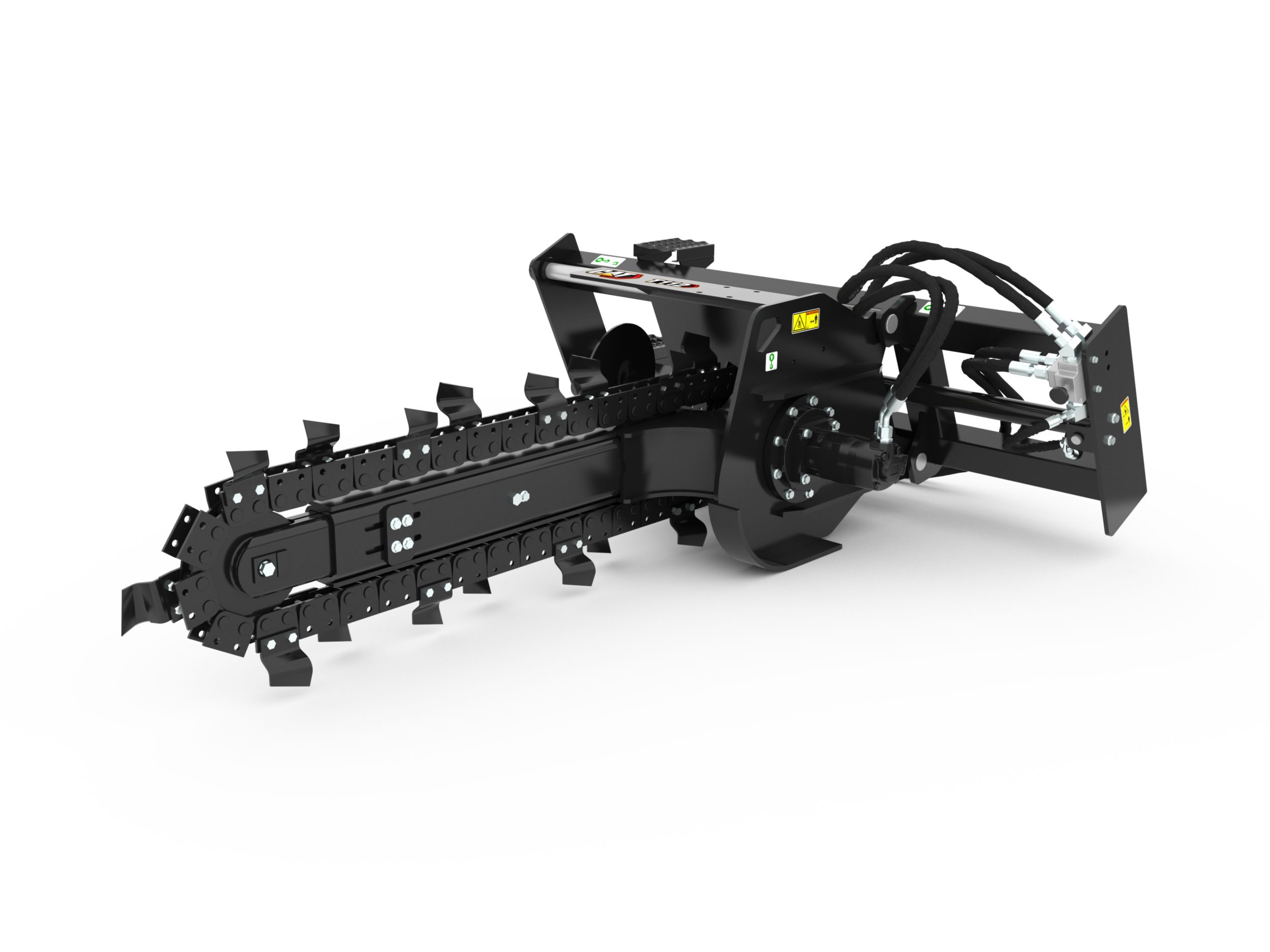 T112 Hydraulic Trencher with standard teeth