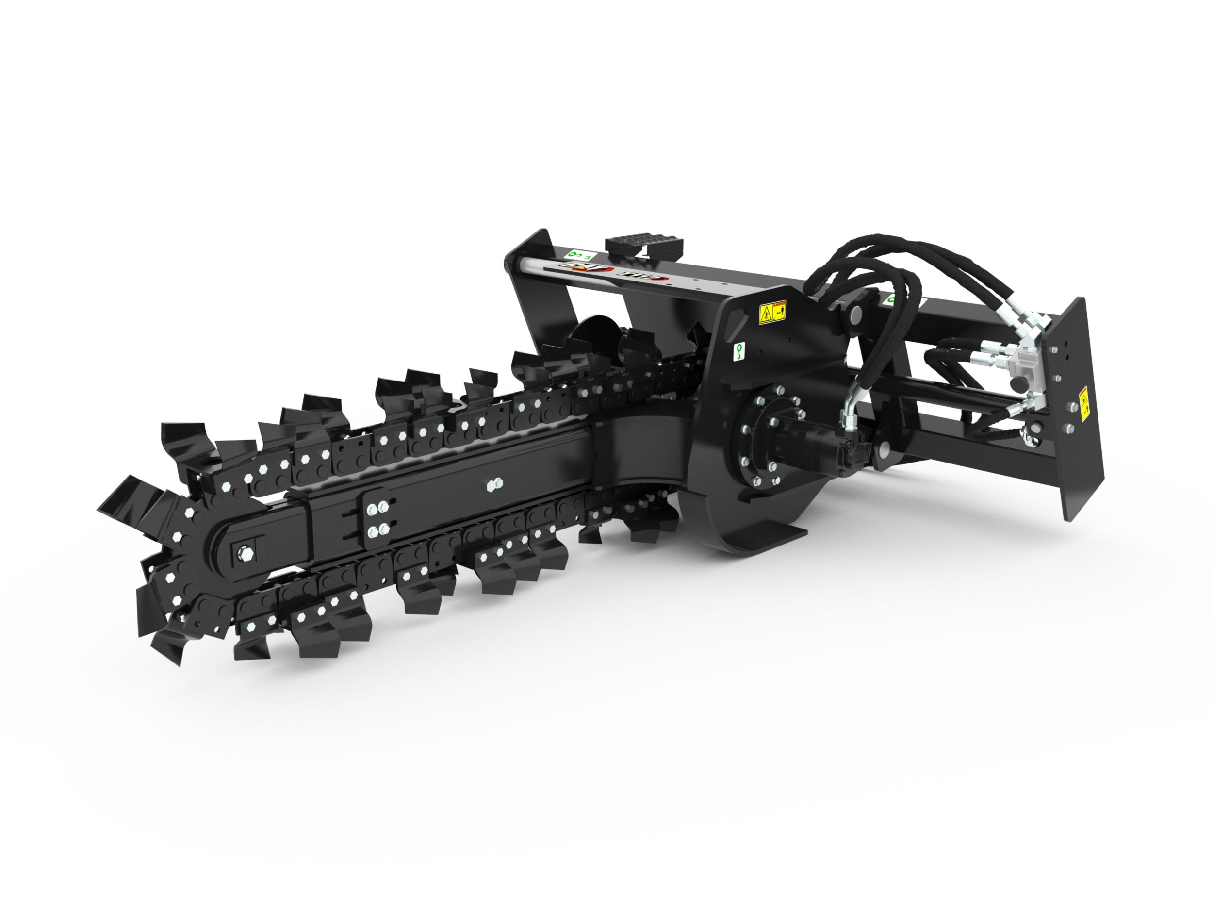 T112 Hydraulic Trencher with standard teeth