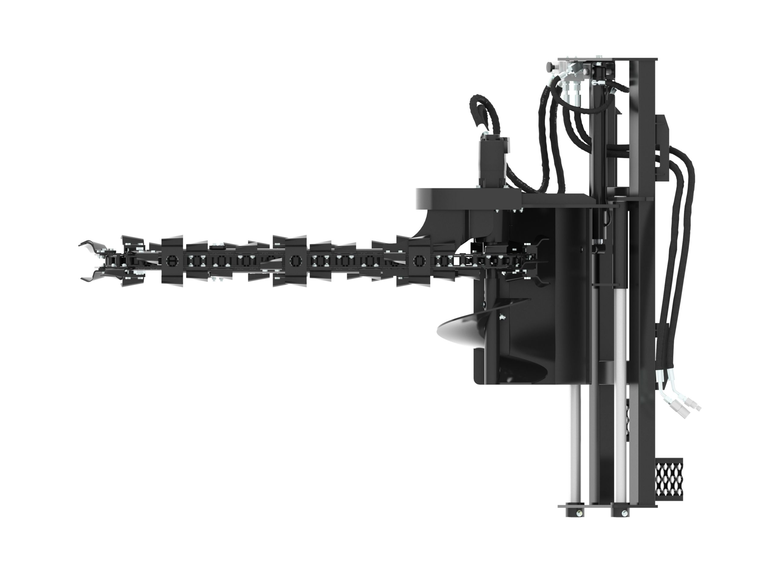 T112 Hydraulic Trencher with standard teeth