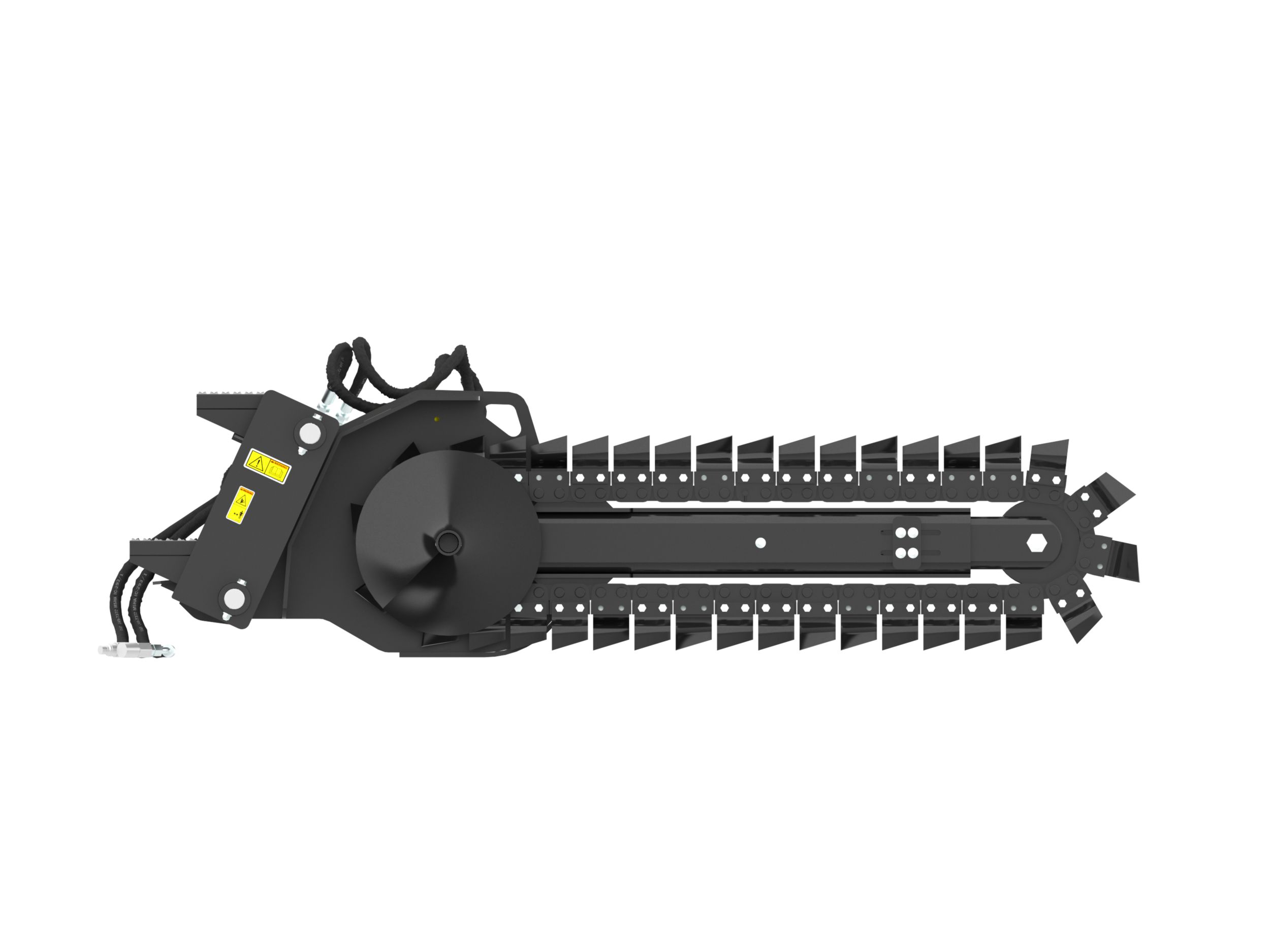 T112 Hydraulic Trencher with standard teeth