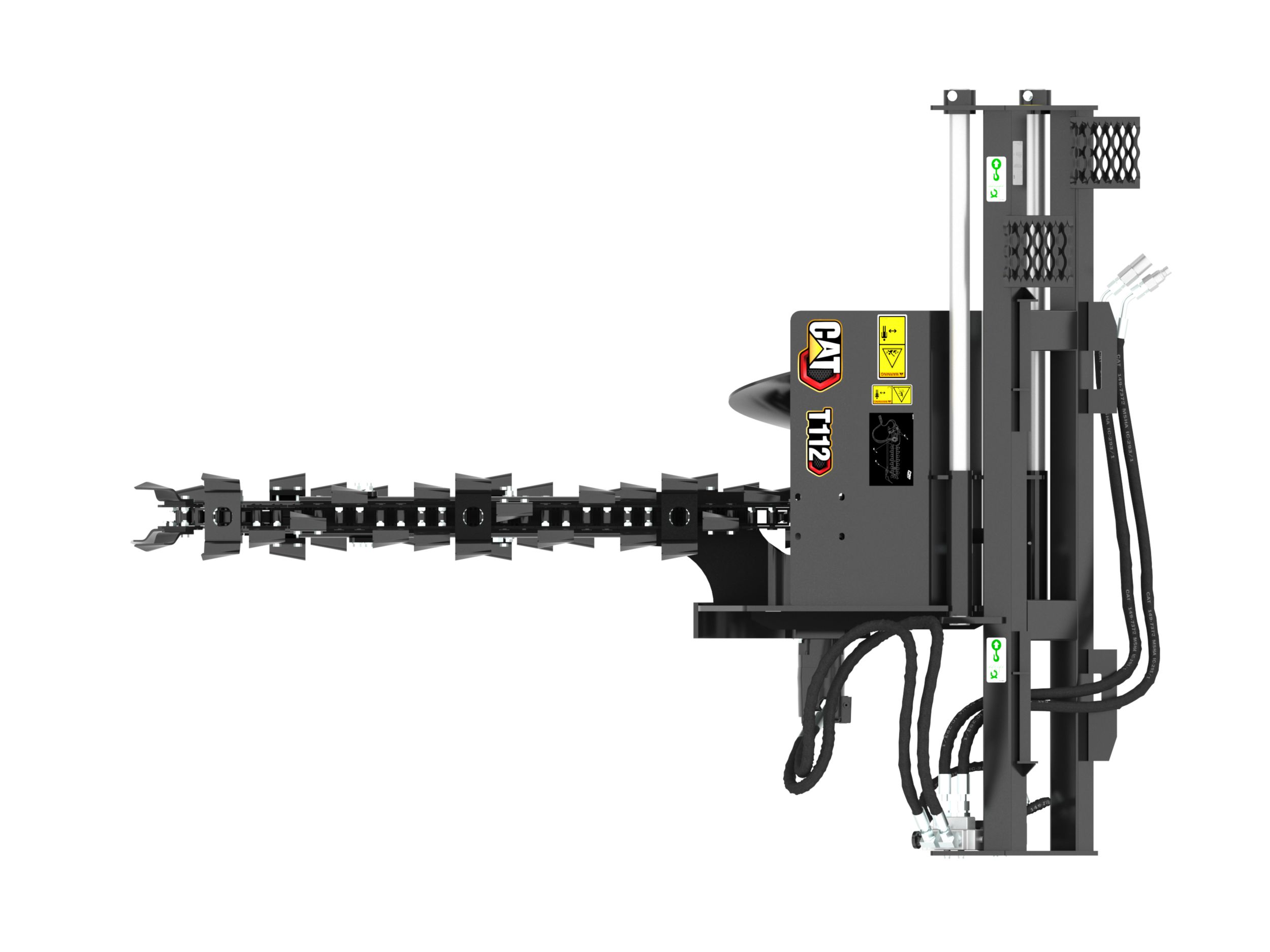 Trancheuses Déport latéral hydraulique T112