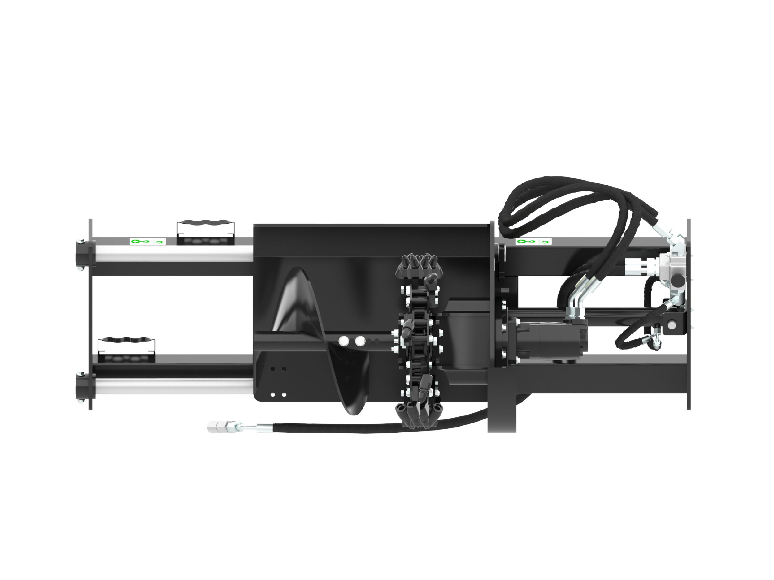 T112 Hydraulic Trencher with rockfrost teeth