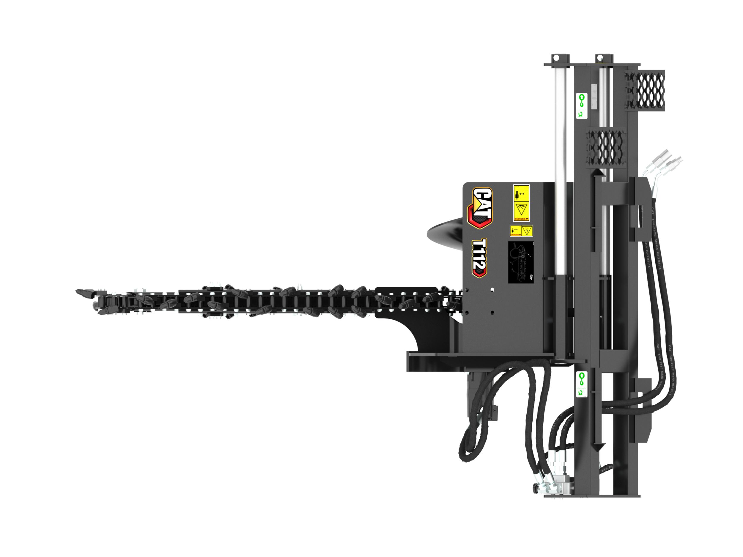 Trancheuses Déport latéral hydraulique T112