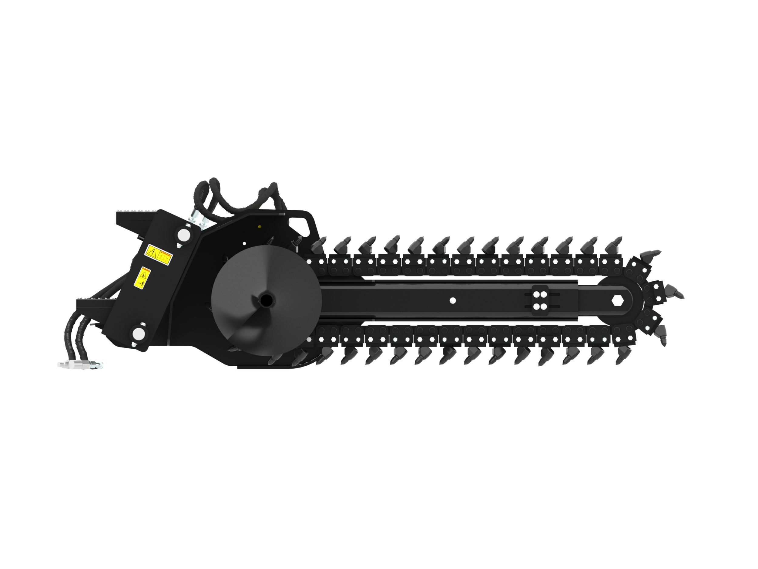 T112 Hydraulic Trencher with rockfrost teeth