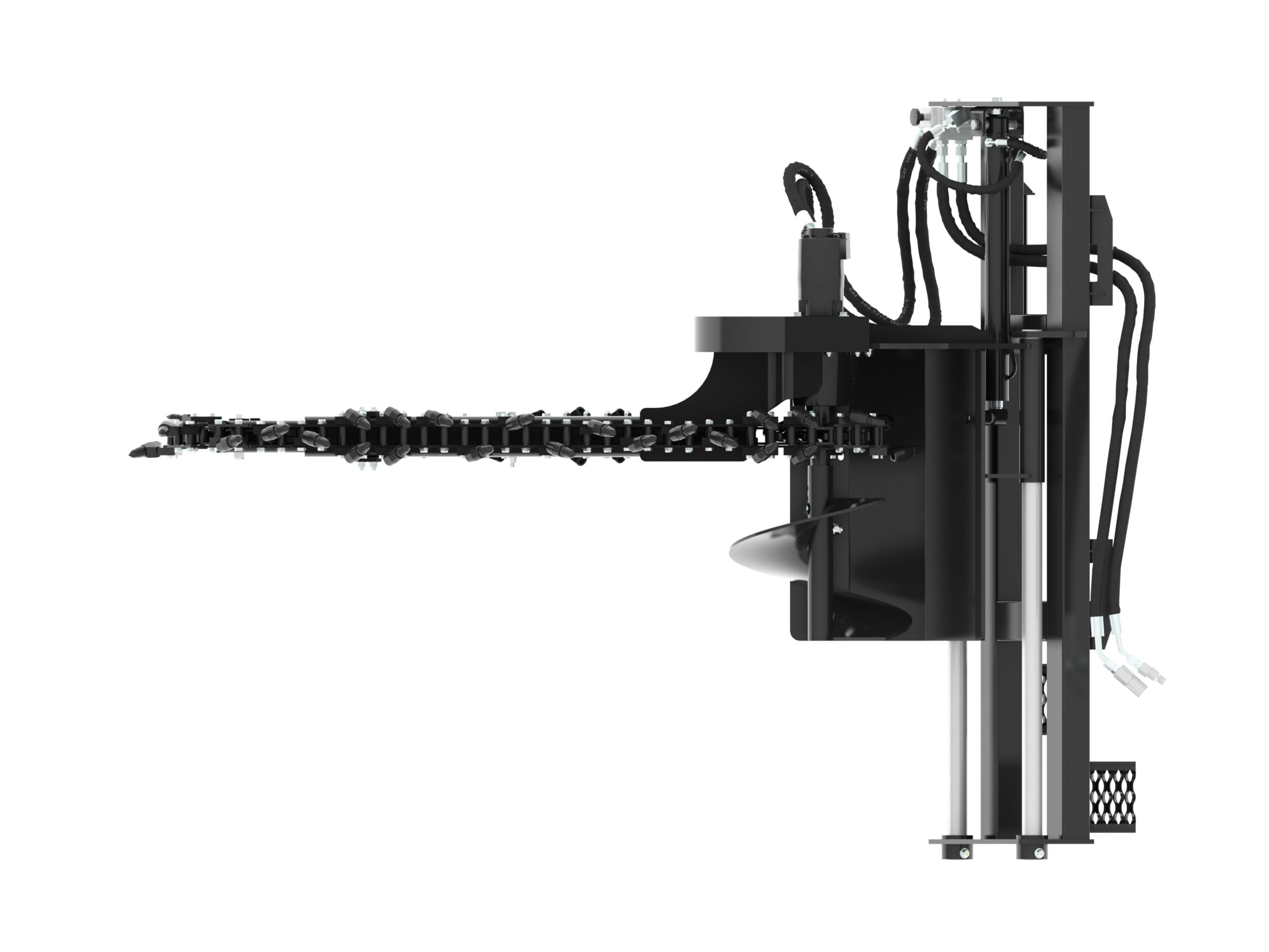 T112 Hydraulic Trencher with rockfrost teeth