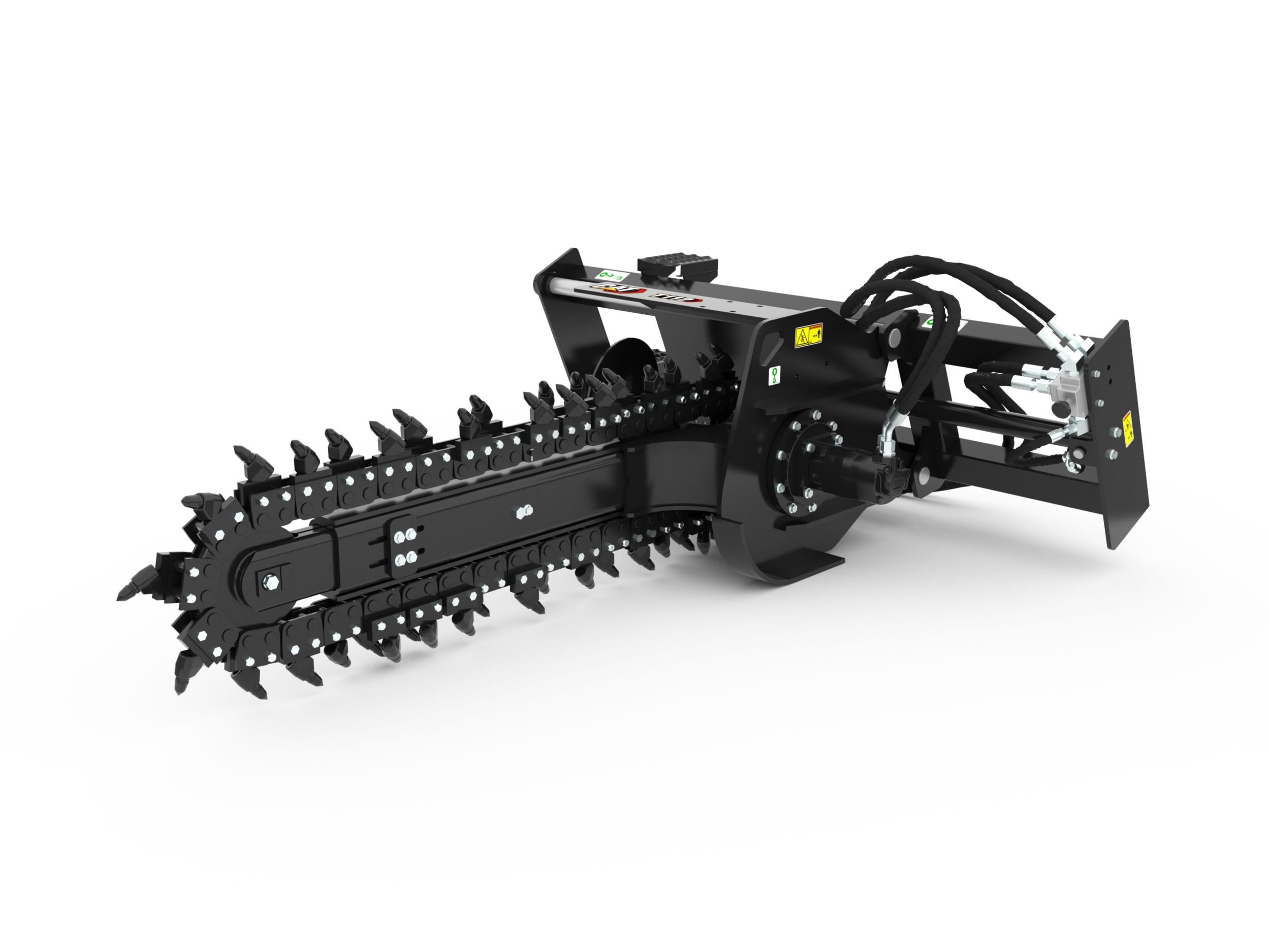 T112 Hydraulic Trencher with rockfrost teeth