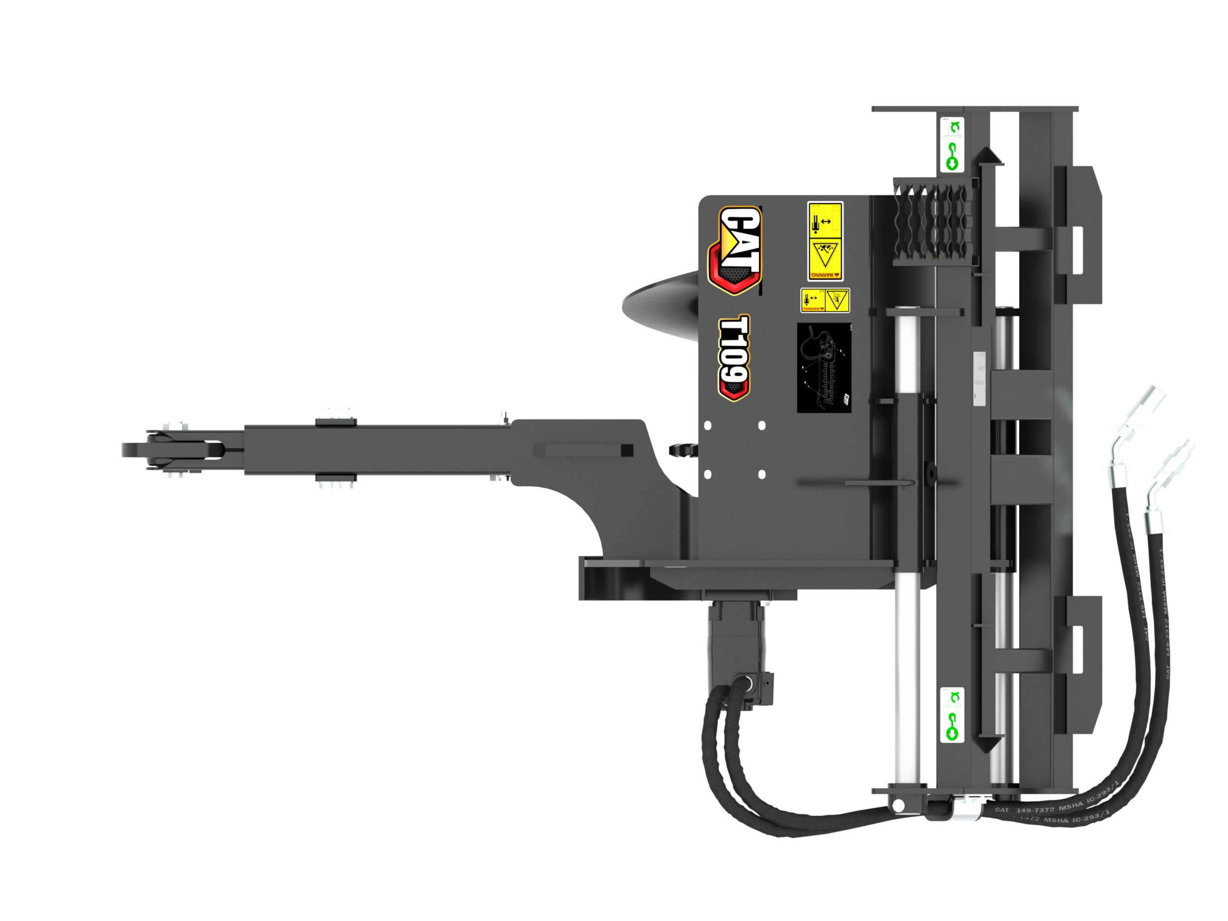 Trenchers T109 Manual Side Shift