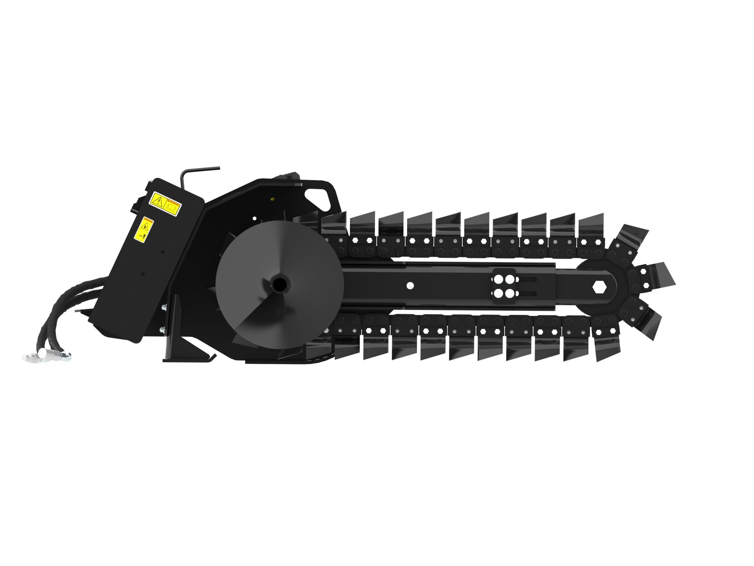 T109 Manual Trencher with standard teeth