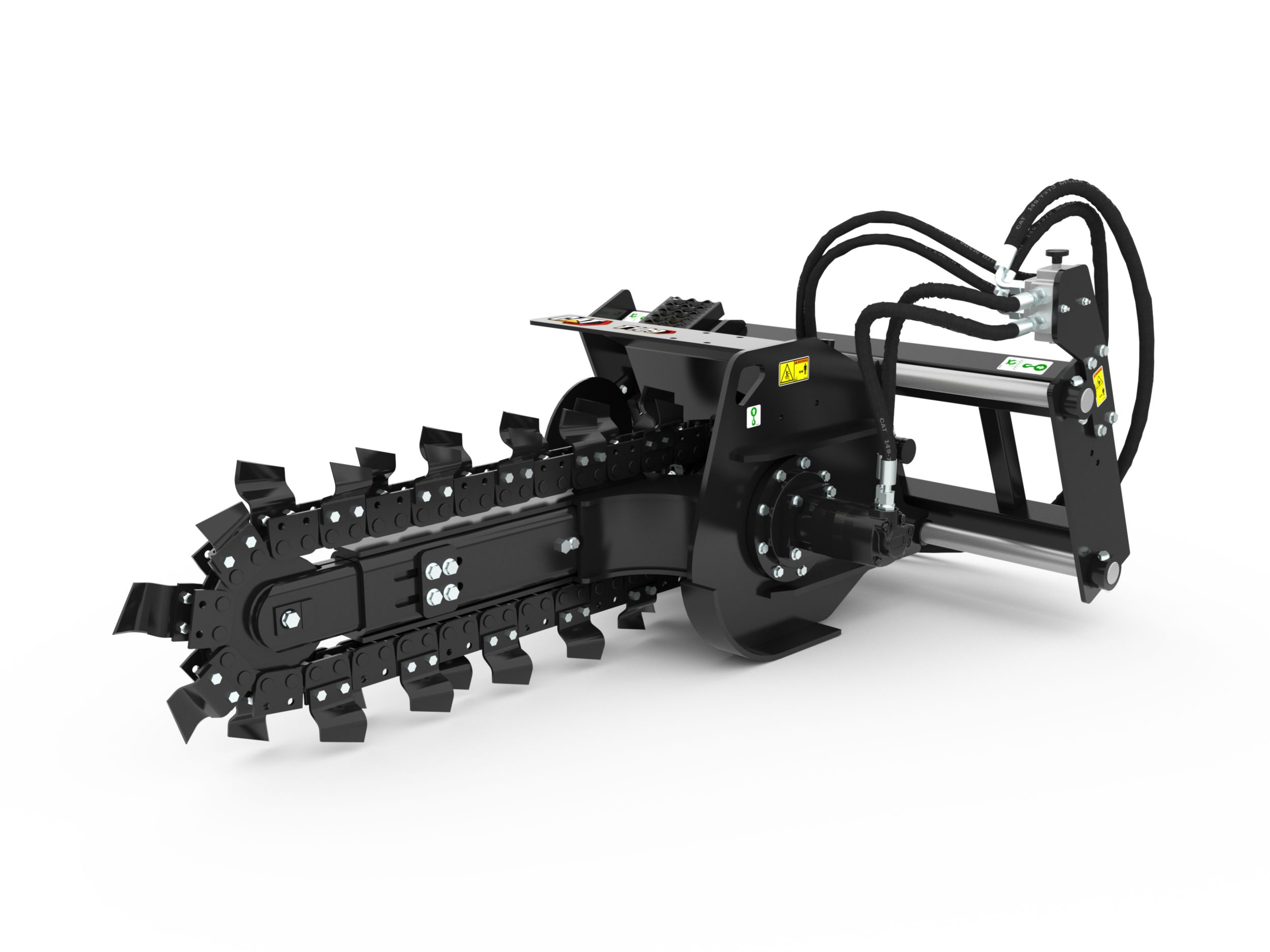 T109 Hydraulic Trencher with standard teeth