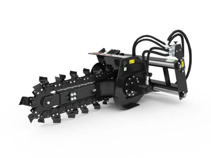 Trancheuses - Déport latéral hydraulique T109