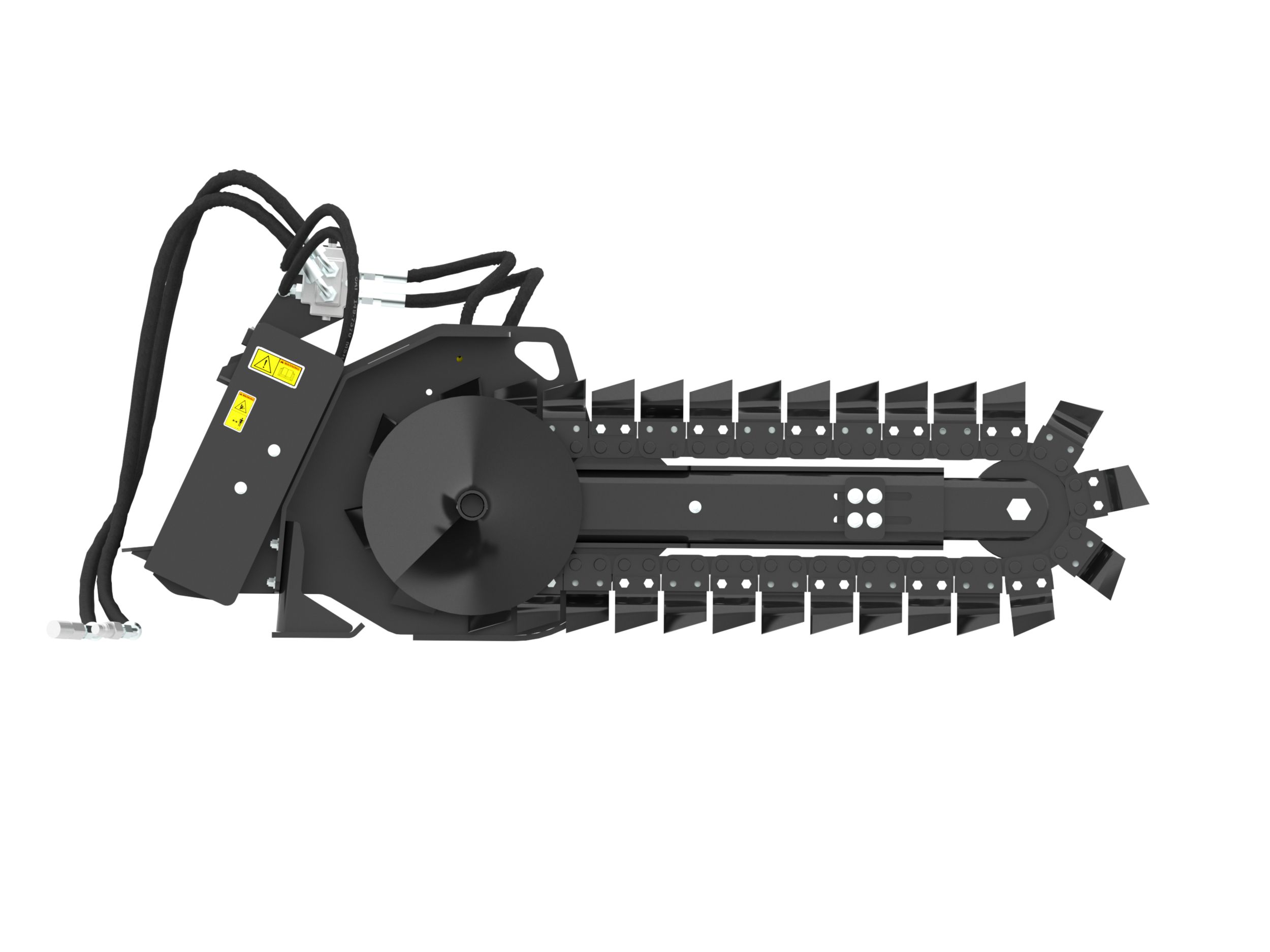 T109 Hydraulic Trencher with standard teeth