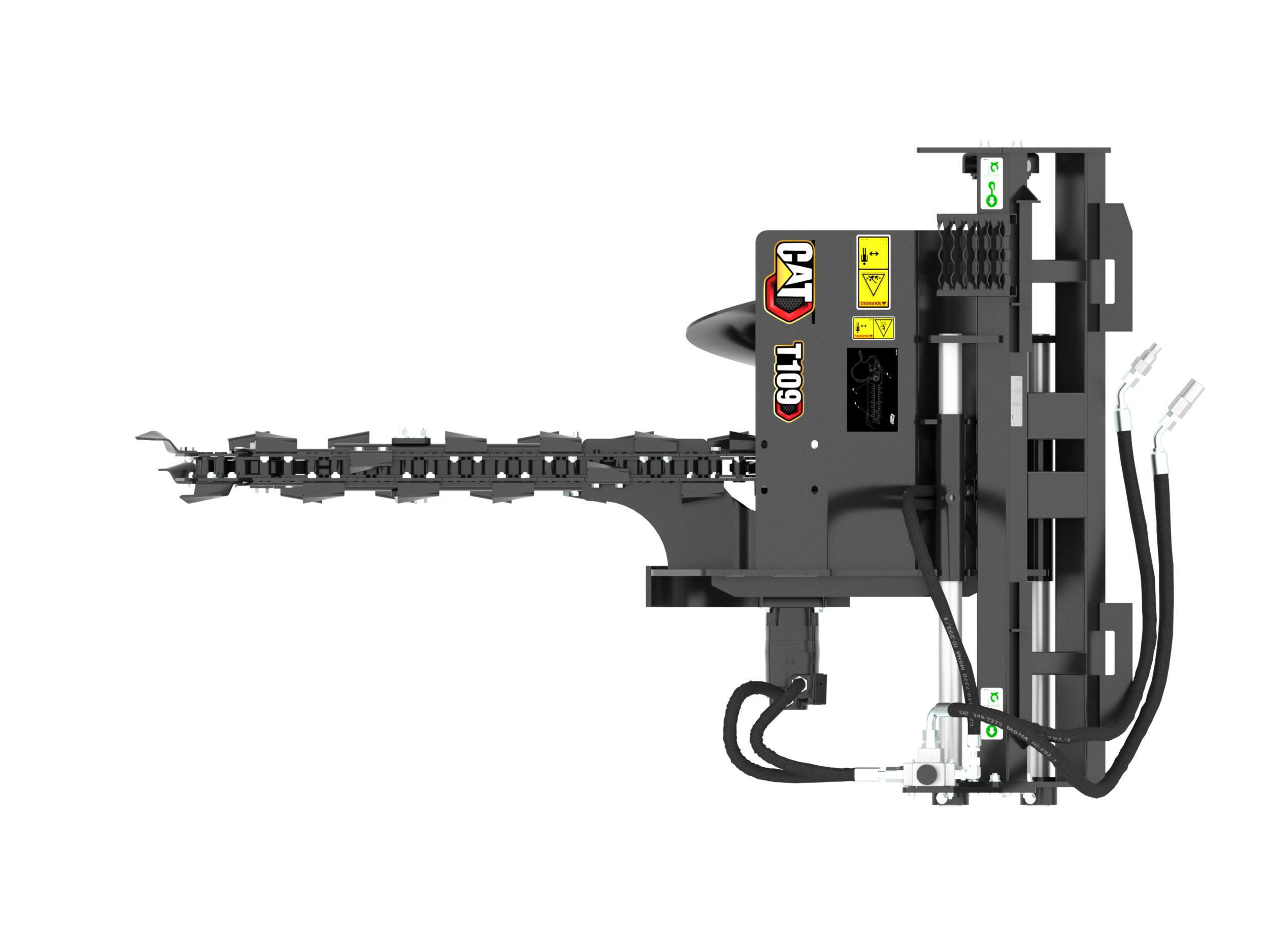 Trenchers T109 Hydraulic Side Shift