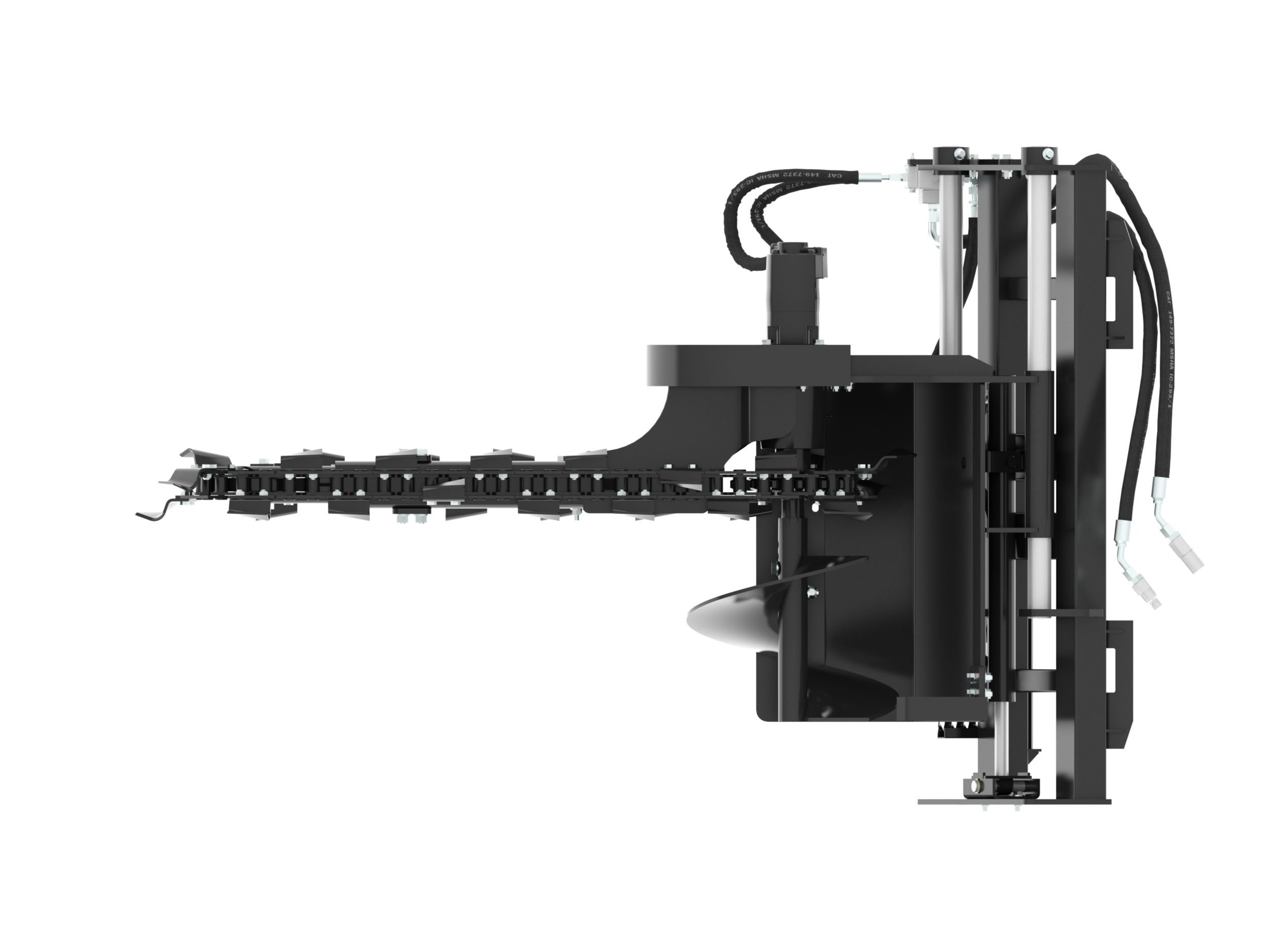 Trancheuses Déport latéral hydraulique T109