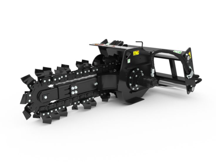 Trenchers - T109 Manual Side Shift, Standard Chain