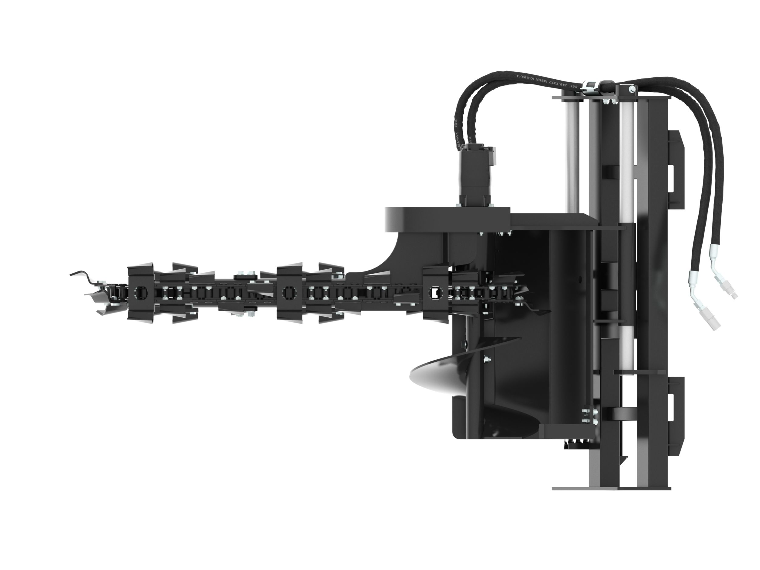 T109 Manual Trencher with standard teeth