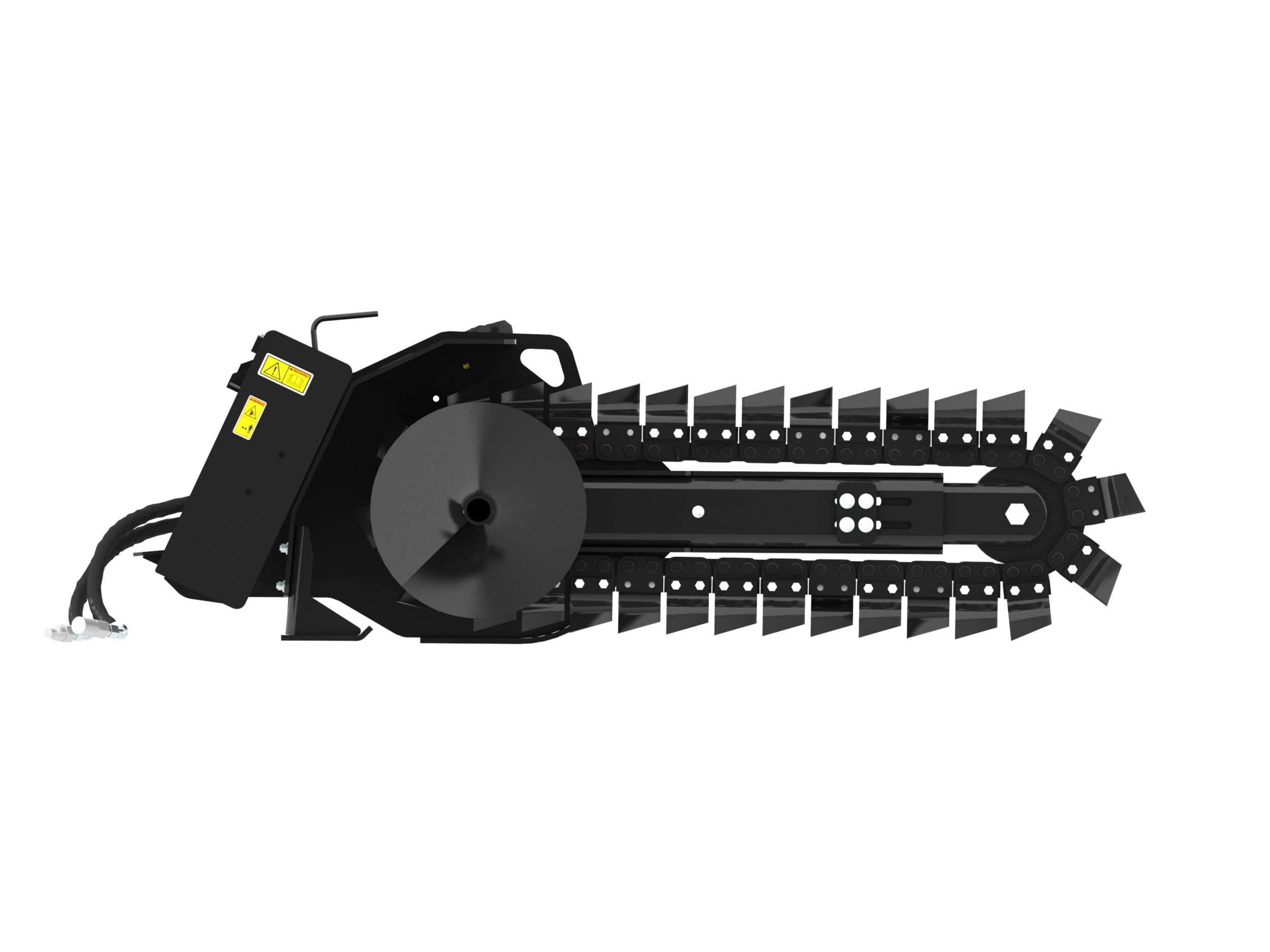 T109 Manual Trencher with standard teeth