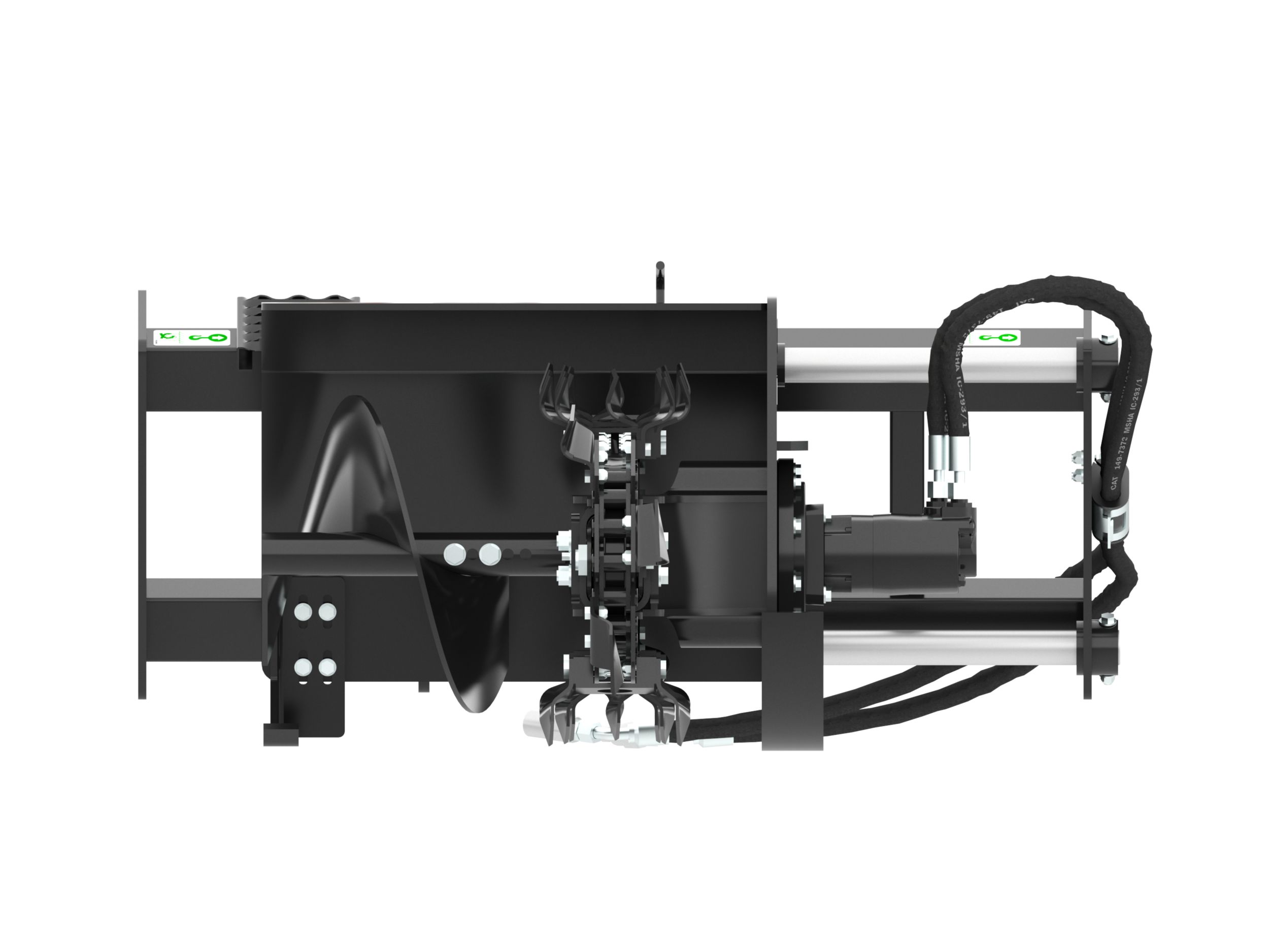 T109 Manual Trencher with standard teeth