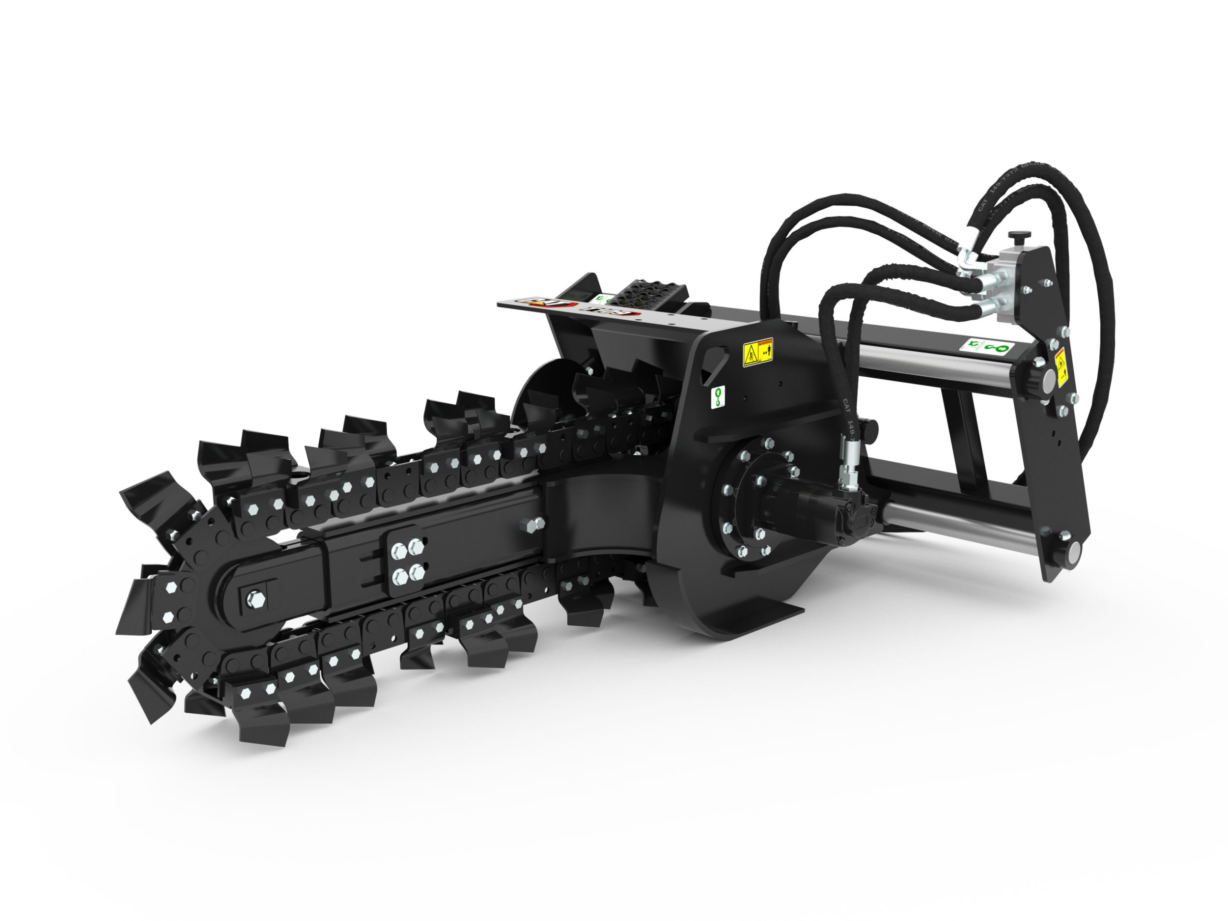 T109 Hydraulic Trencher with standard teeth