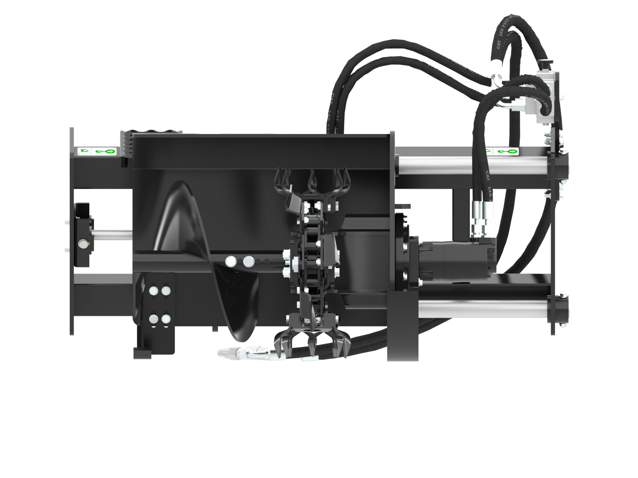 T109 Hydraulic Trencher with standard teeth