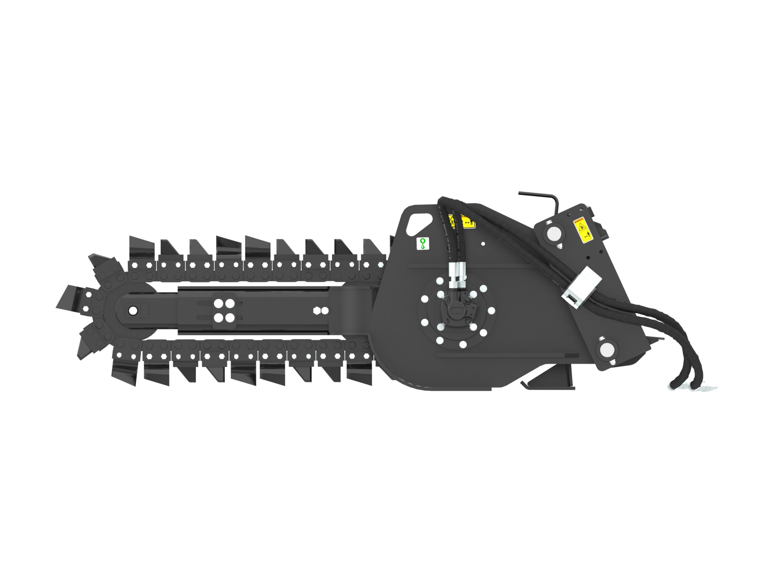 T109 Manual Trencher with combo teeth